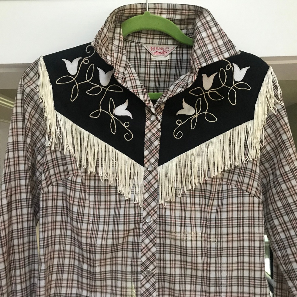 Vintage H Bar C Women's Western Shirt